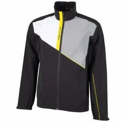 Galvin Green Gents Apollo GORE-TEX Paclite Jacket Black - White - Sharkskin Yellow