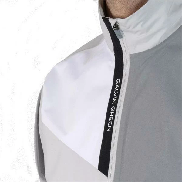 Galvin Green Gents Apollo GORE-TEX Paclite Jacket Cool Grey - White - Sharkskin - Image 3