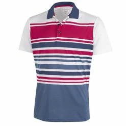 Galvin Green Gents Miguel Shirt V8 White - Barberry - Fade