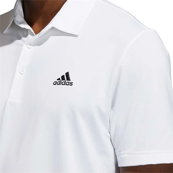ADIDAS Gents Ultimate365 Solid Left Chest Polo Shirt White - Image 6