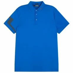 J.Lindeberg Gents Heath Regular Fit Polo Blue