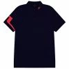 J.Lindeberg Gents Heath Regular Fit Polo Navy