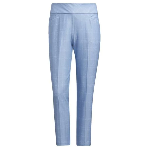 ADIDAS Ladies Ultimate365 Print Primegreen Ankle Pants Ambient Sky - White
