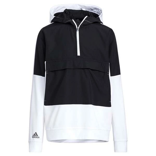 ADIDAS Junior - Boys Anorak Pullover Black