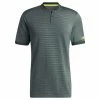 ADIDAS Gents Statement Seamless Polo Shirt Shadow Green - Trace Green