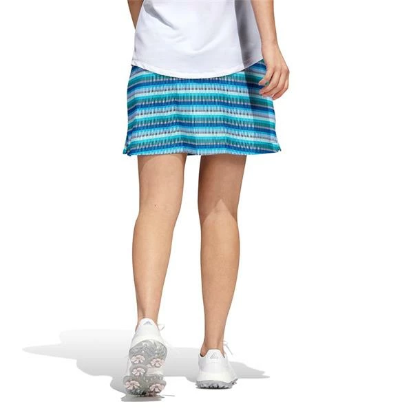ADIDAS Ladies Ultimate 365 Printed Skort Crew Navy - White - Image 2