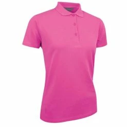 Glenmuir Ladies Sophie Pique Polo Shirt Hot Pink