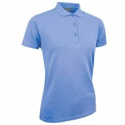 Glenmuir Ladies Sophie Pique Polo Shirt Light Blue