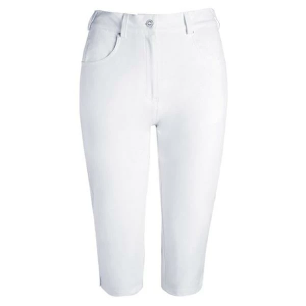 Glenmuir Ladies Phoebe Lightweight Pedal Pushers White