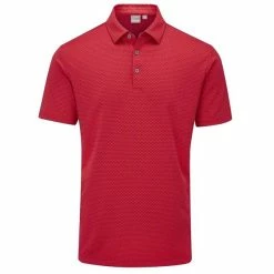 Ping Gents Halcyon Polo Shirt Poppy