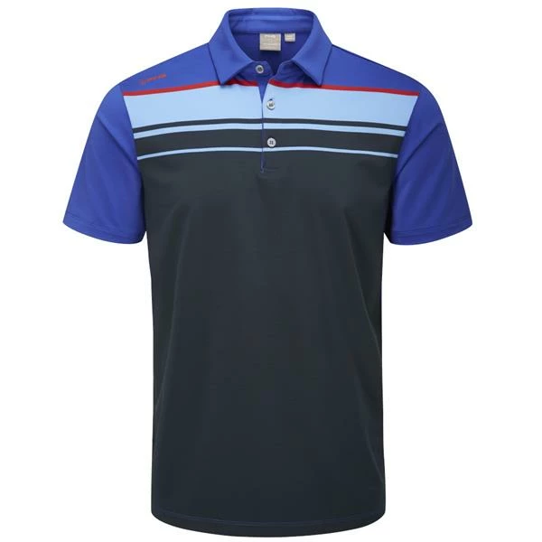 Ping Gents Sinclair Polo Shirt Blue Surf