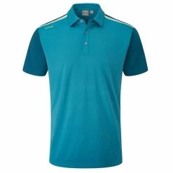 Ping Gents Malvern Polo Shirt Scuba Blue - Deep Atlantic