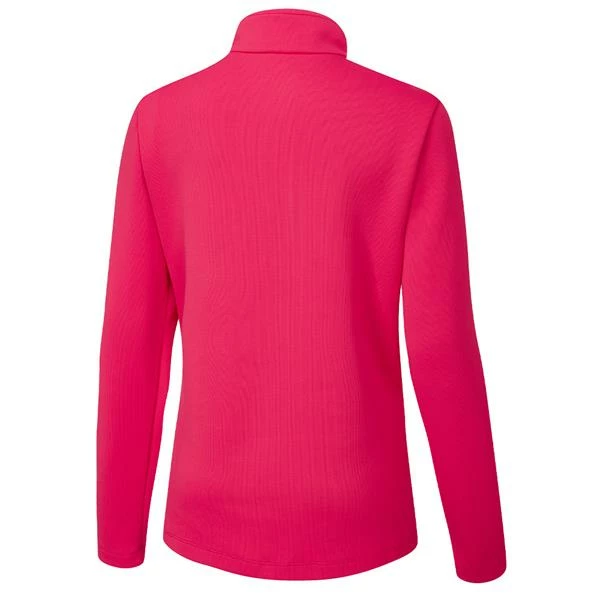 Ping Ladies Lyla ½ Zip Top Rosebud - Image 2