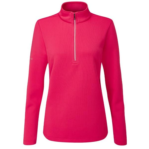 Ping Ladies Lyla ½ Zip Top Rosebud