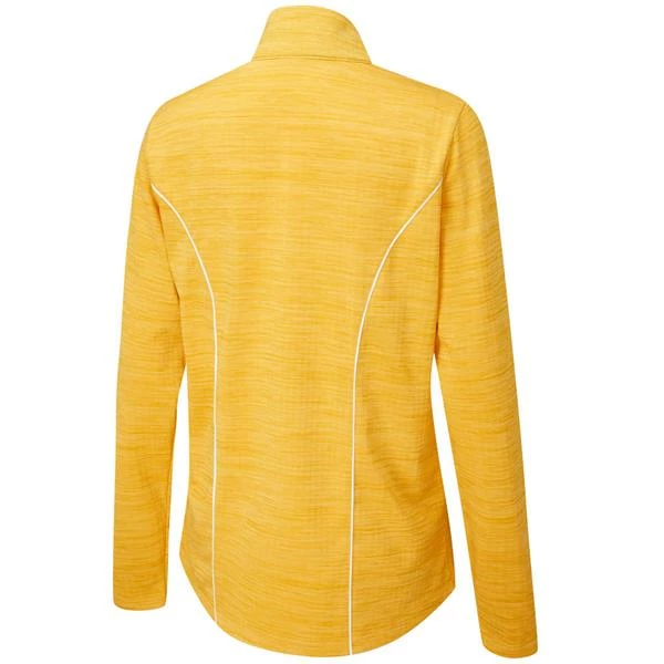 Ping Ladies Skye ½ Zip Top Radiant Yellow - Image 2