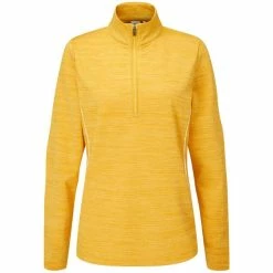 Ping Ladies Skye ½ Zip Top Radiant Yellow
