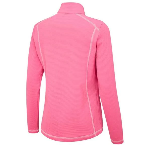 Ping Ladies Sonya ¼ Zip Midlayer Zip Top Flamingo - Image 2