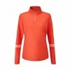 Ping Ladies Tamara 1/4 Zip Flame Melon