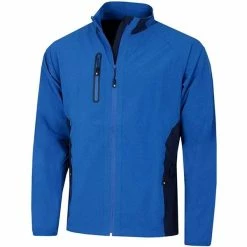 ProQuip Gents Pro Tech Long Sleeve Winter Tech Waterproof Wind Jacket Royal - Navy