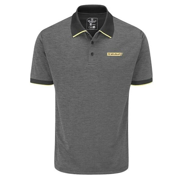 Stuburt Gents Crawley Polo Shirt Onyx Marl