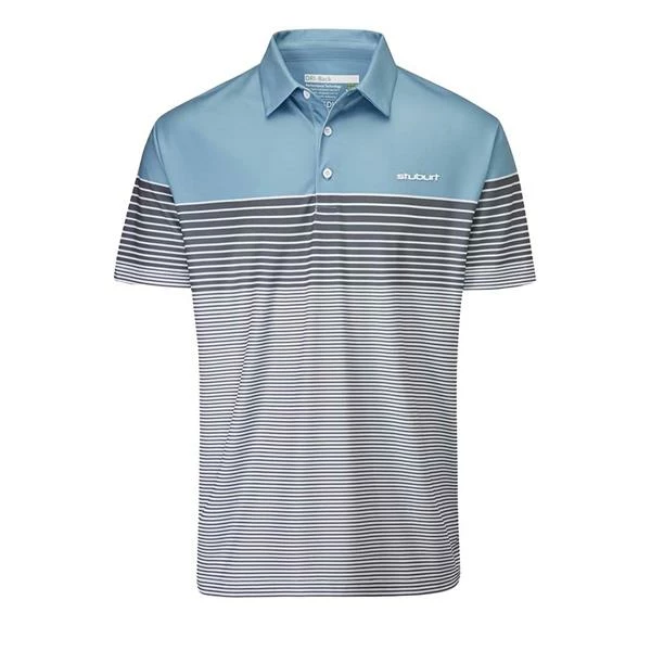 Stuburt Gents Highland Polo Shirt Mountain - Slate Grey