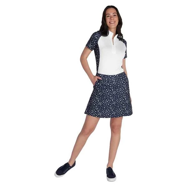 Green Lamb Ladies Kelsey Printed Flared Skort Nightsky - Image 5