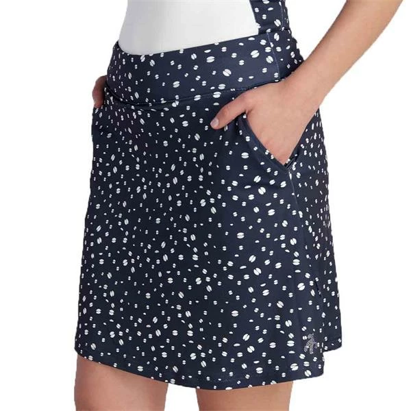 Green Lamb Ladies Kelsey Printed Flared Skort Nightsky - Image 6