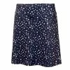 Green Lamb Ladies Kelsey Printed Flared Skort Nightsky