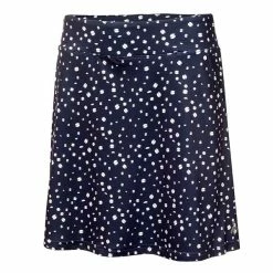 Green Lamb Ladies Kelsey Printed Flared Skort Nightsky