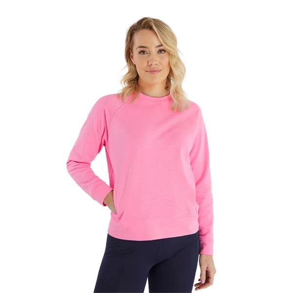 Green Lamb Ladies Mia Crewneck Sweatshirt Candy - Image 3