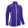 Sunderland Killy Ladies Waterproof Jacket Purple - White