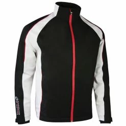 Sunderland Gents Vancouver Waterproof Pro Jacket Black - White - Red