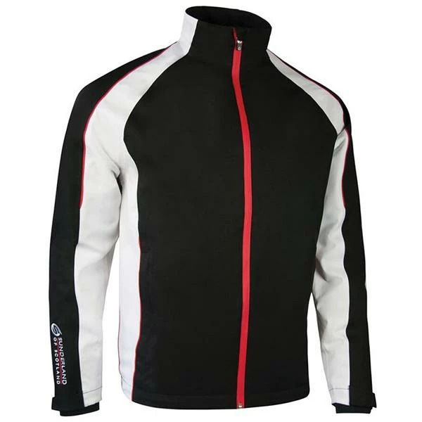 Sunderland Gents Vancouver Waterproof Pro Jacket Black - White - Red