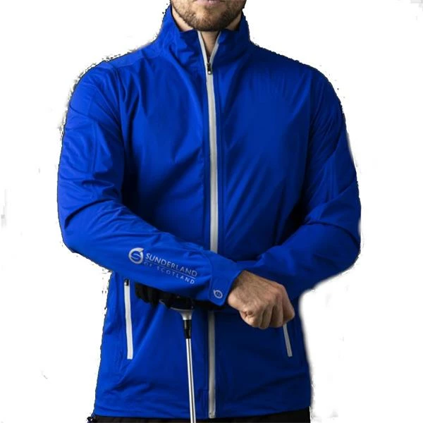 Sunderland Gents Whisperdry Pro Lite Jacket Electric Blue Silver - Image 2