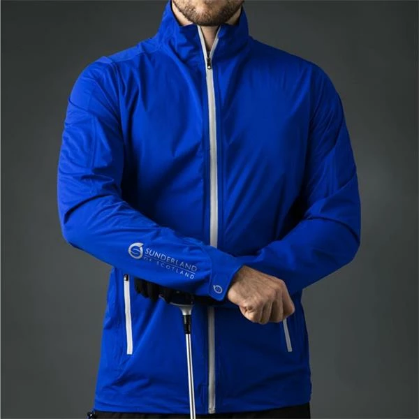 Sunderland Gents Whisperdry Luxelight Waterproof Jacket Electric Blue - Silver - Image 2