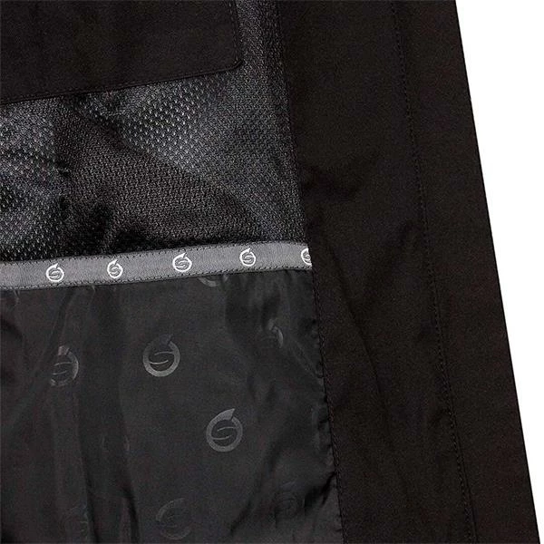 Sunderland Gents Valberg Waterproof Stretch Mesh Golf Jacket Black - Electric Blue - White - Image 3