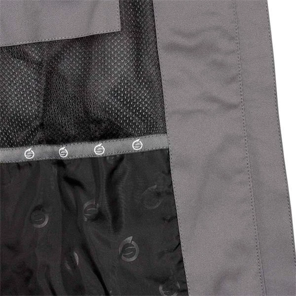 Sunderland Gents Valberg Waterproof Stretch Mesh Golf Jacket Gunmetal - Black Camo - White - Image 3