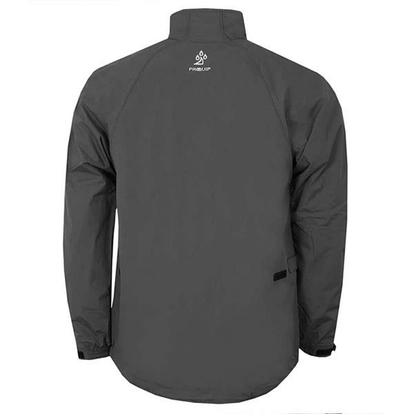 ProQuip Gents Tempest Waterproof Jacket Grey - Image 2
